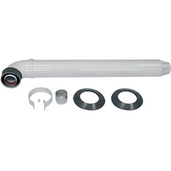 Комплект коаксиальный 60/100-075 (Baxi, Kiturami) +хомут